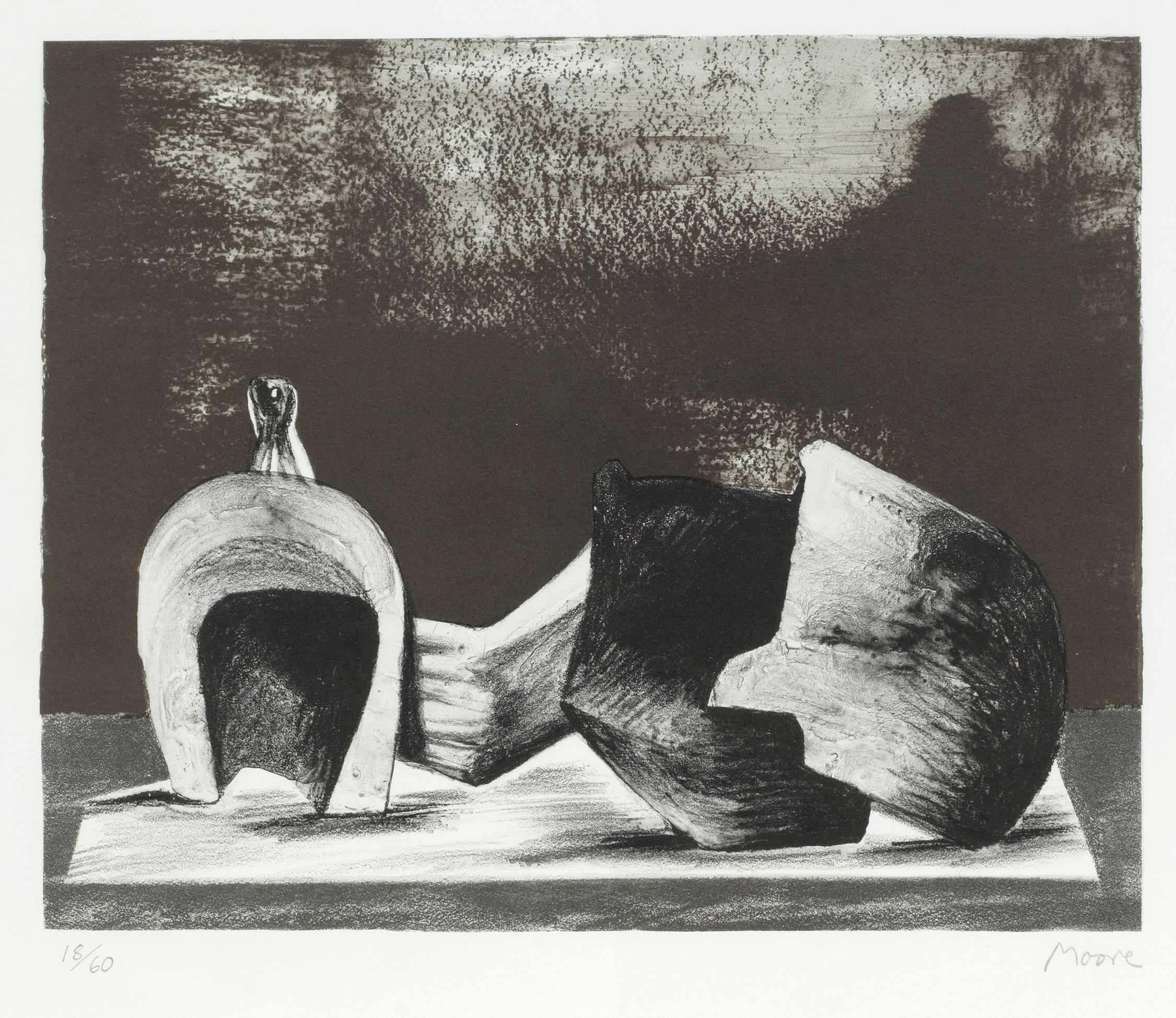 Reclining Figure Interior Setting II