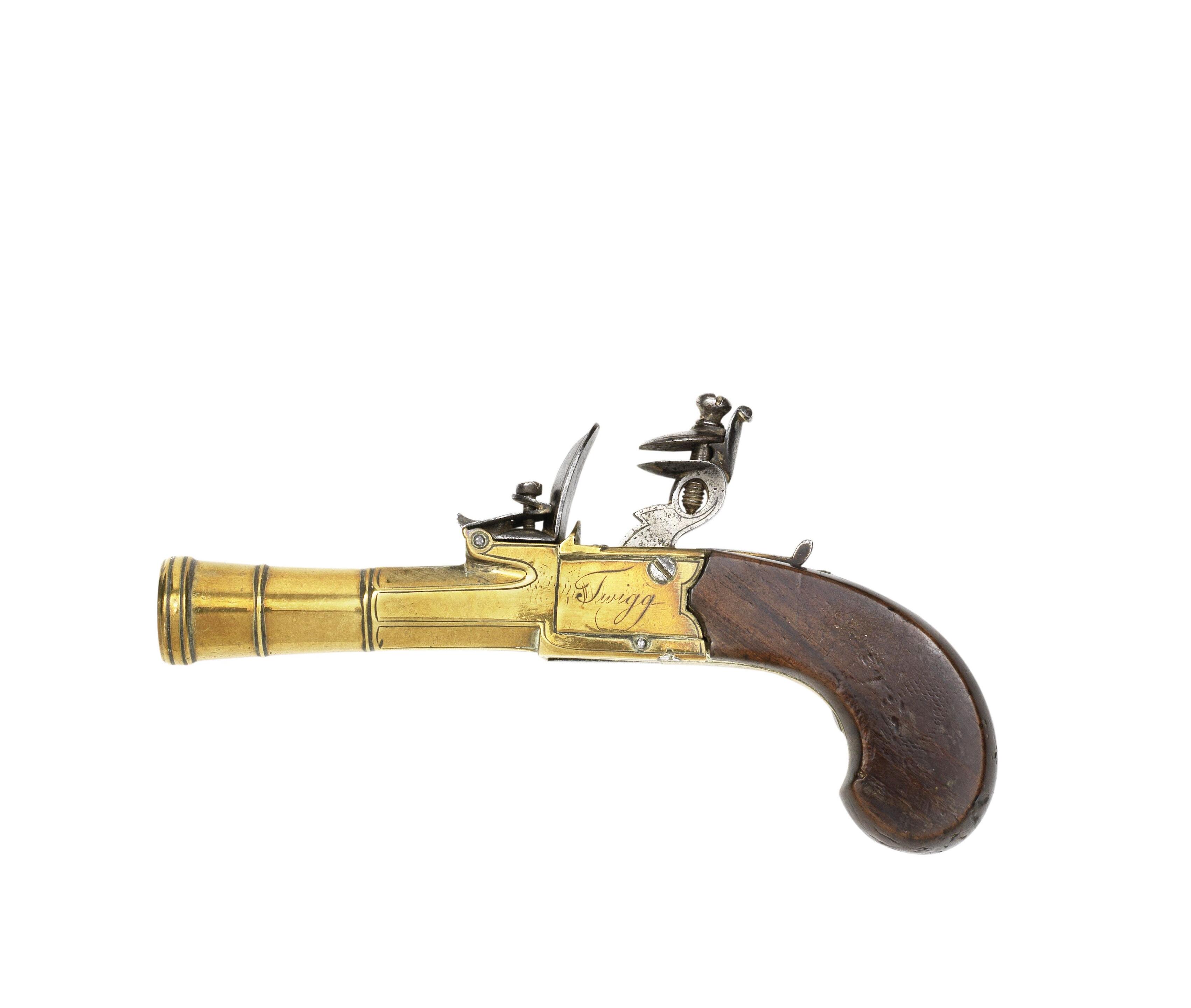 Bonhams A Flintlock BoxLock Blunderbuss Pocket Pistol