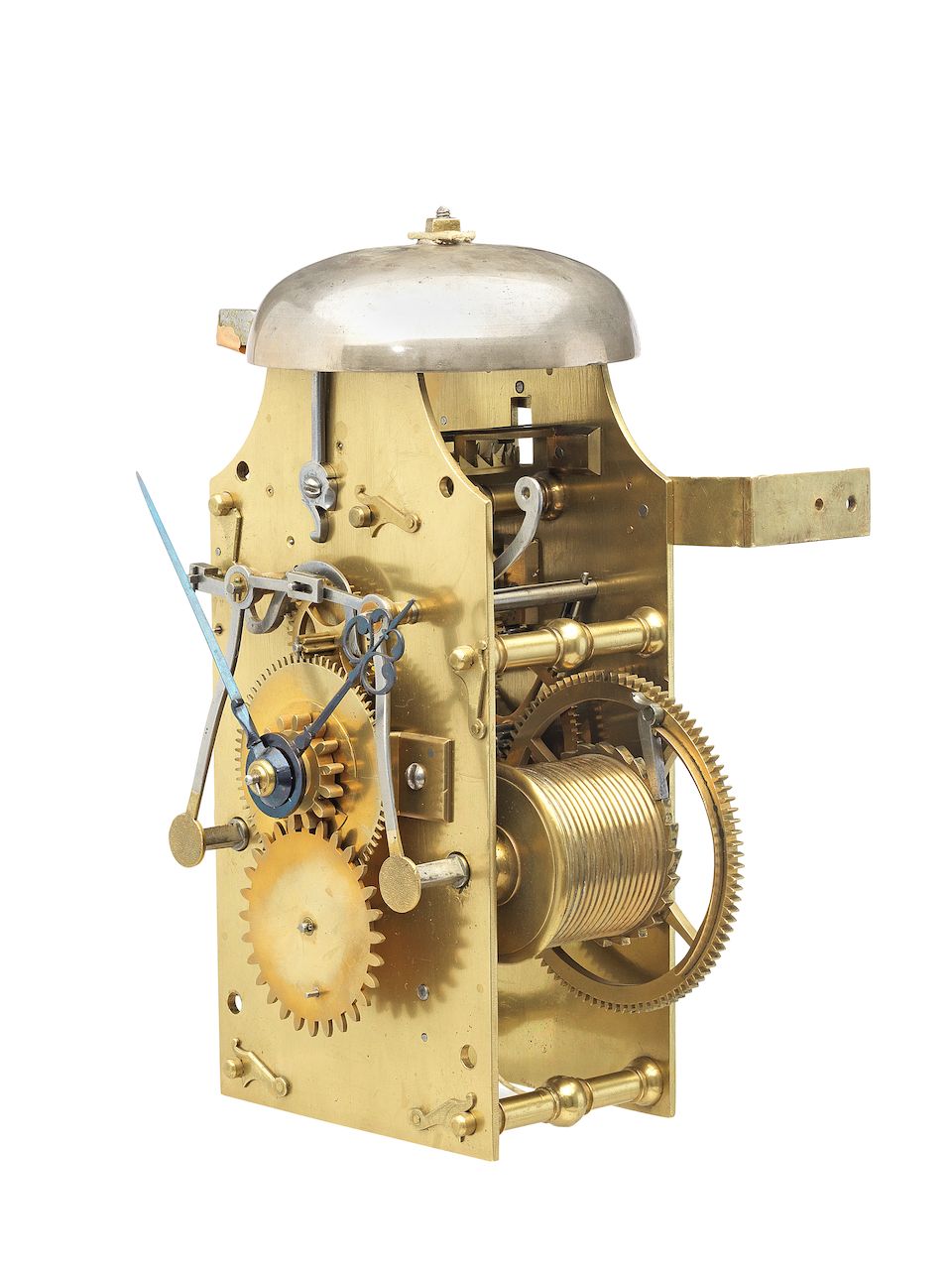 Bonhams A rare architectural period ebony veneered longcase clock