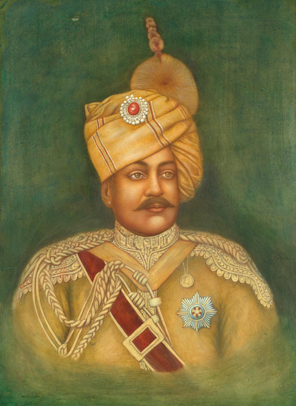 Bonhams : GUJARAT - IDAR Sir Pratap Singh, Maharaja of Idar, quarter ...