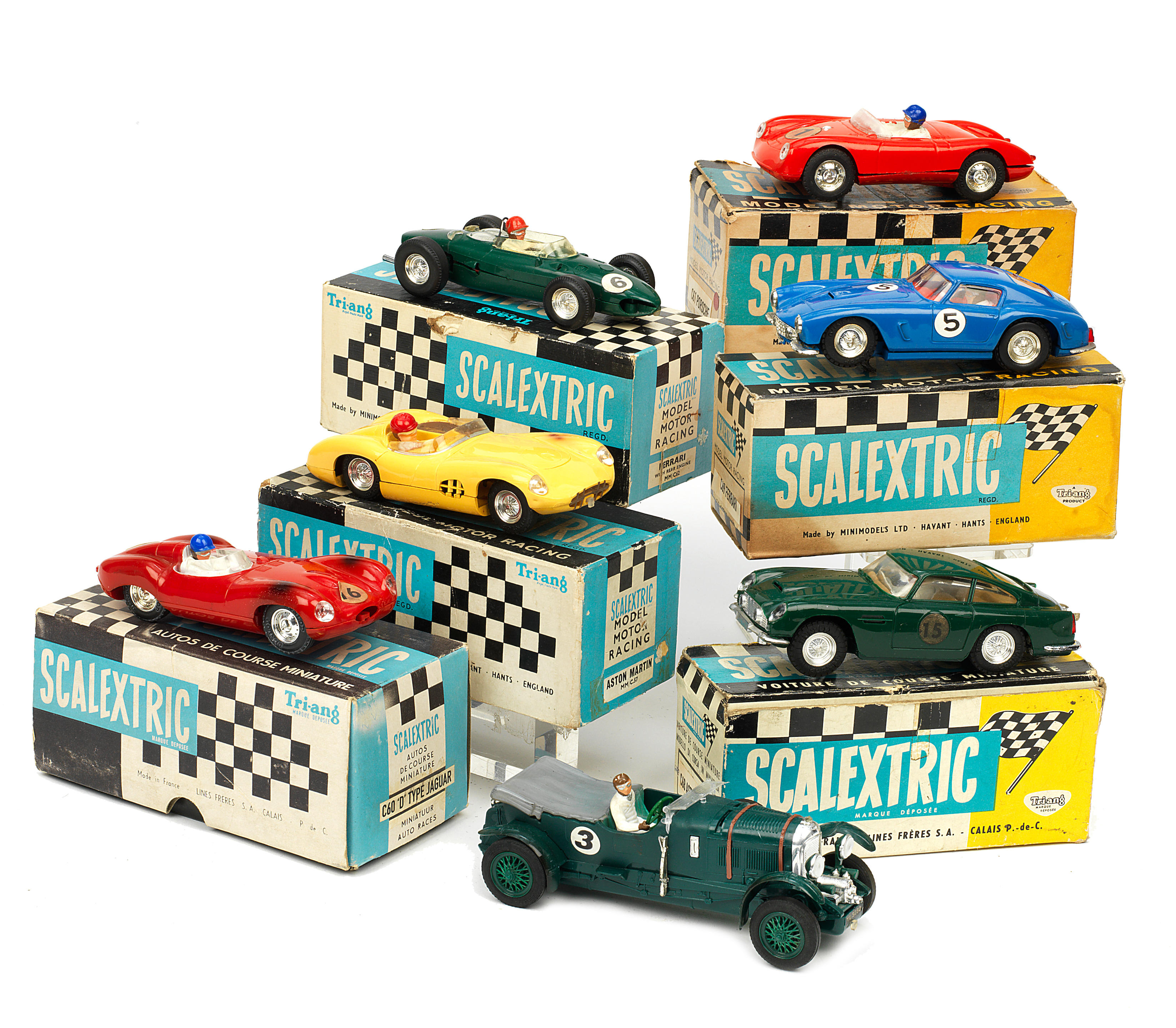 vintage scalextric cars for sale