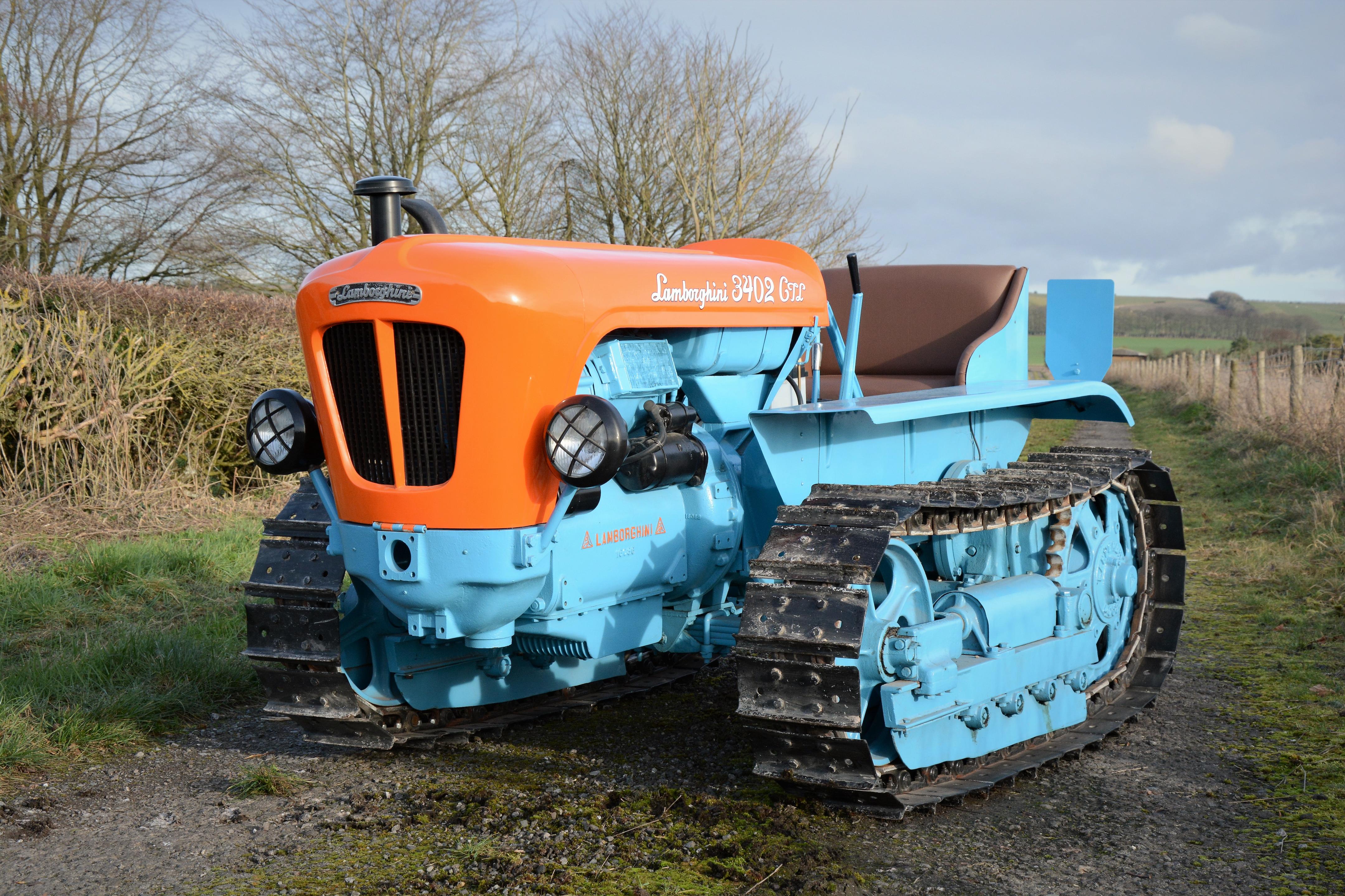 Bonhams : 1960 Lamborghini Cingolato 3402 CTL Tractor Chassis no. 2 CTL 3784