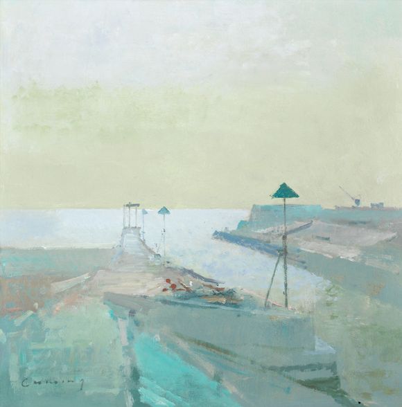 Bonhams Frederick Cuming R.A., N.E.A.C. (British, born 1930) Rye