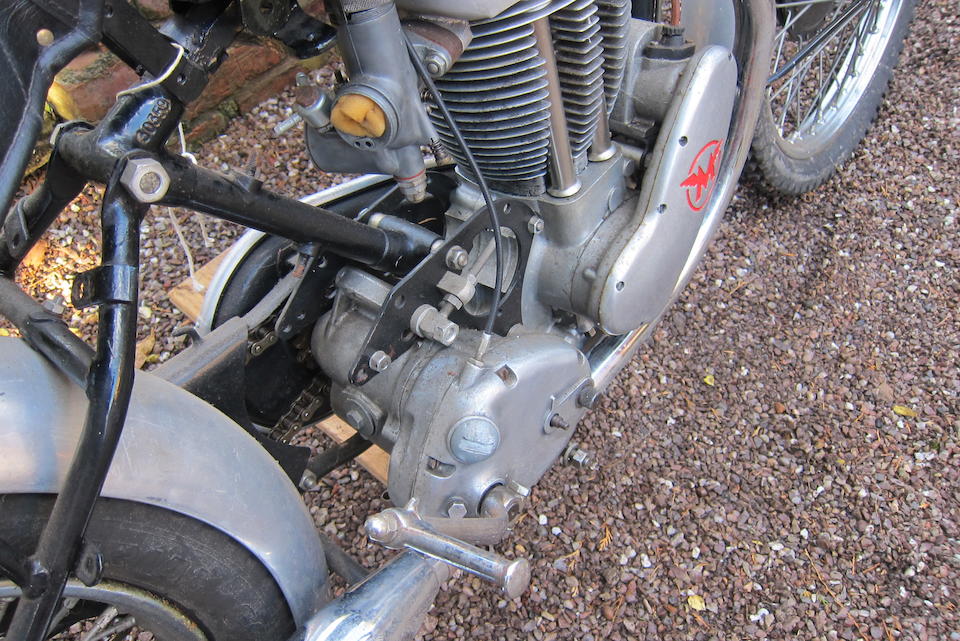 Bonhams : c.1948/1952 Matchless 499cc G80 'Competition' Project Frame ...