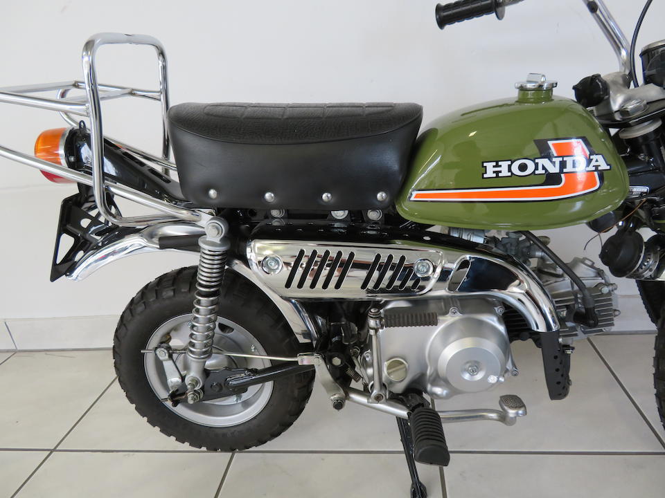 Bonhams : 1976 Honda 49cc Z50J 'Monkey Bike' Frame no. Z50J-1111926