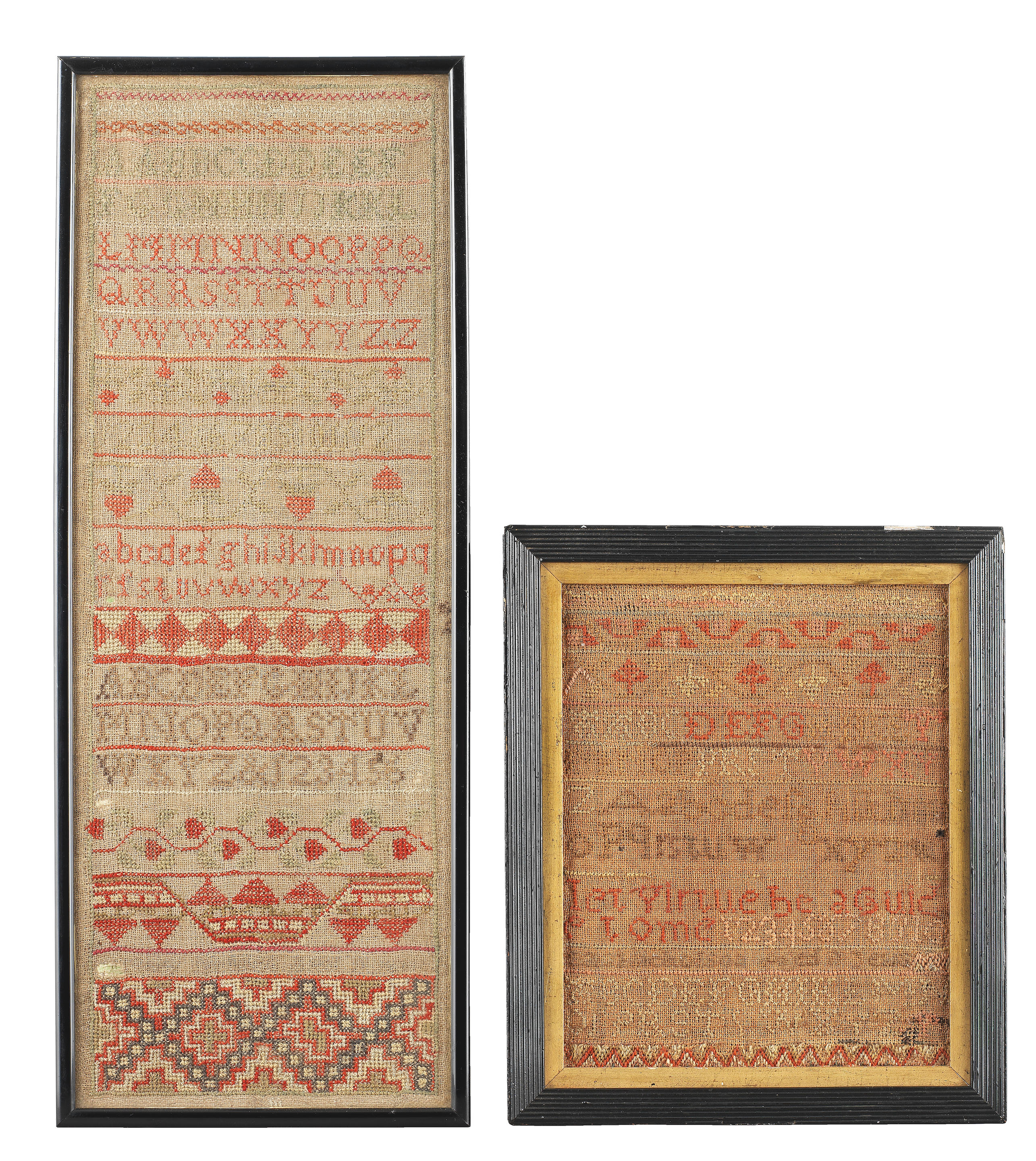 Of possible Quaker interest: A George III needlework sampler