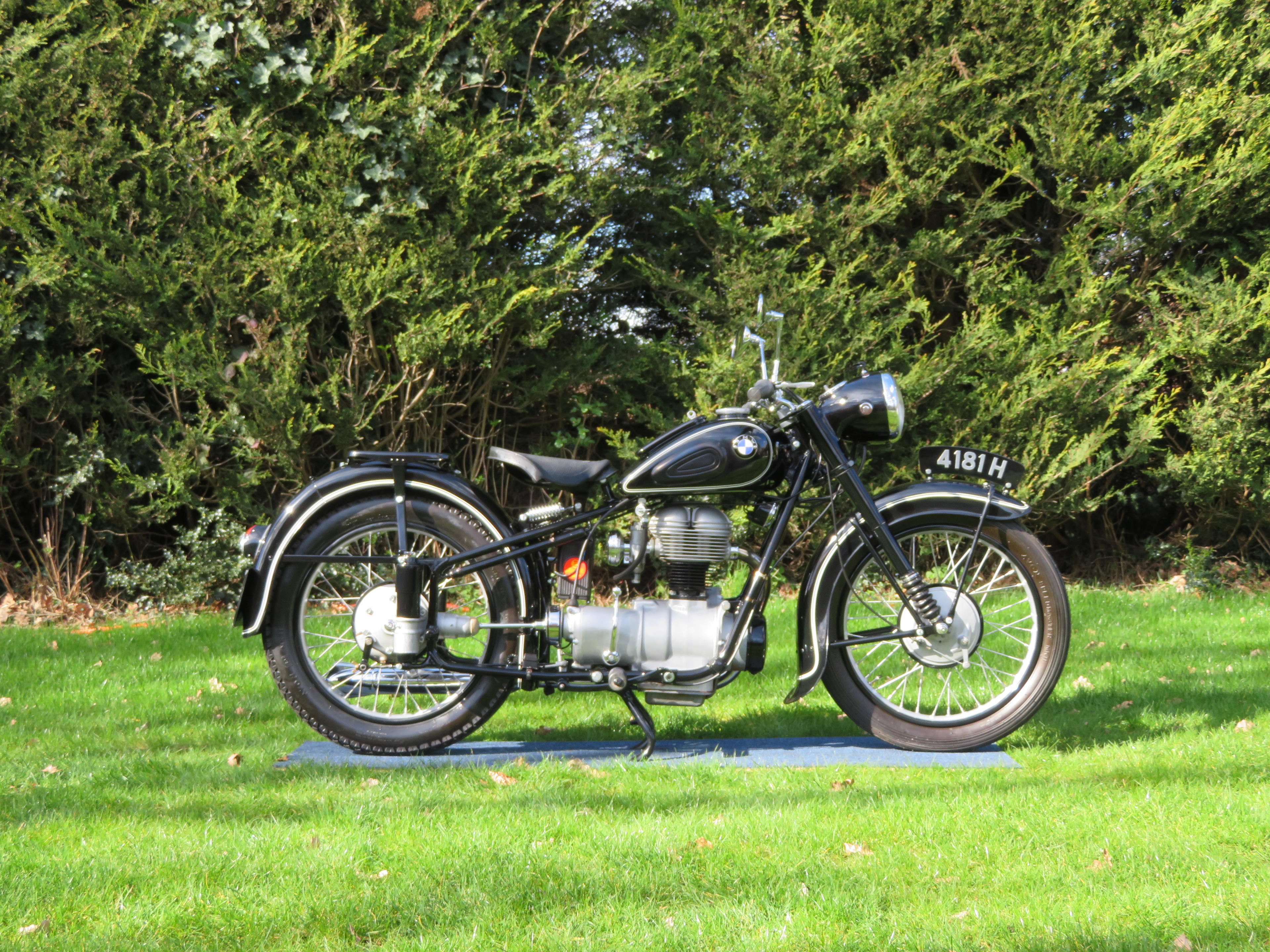 1950 BMW 247cc R25 Registration no. 272 JRO Frame no. 229869 Engine no ...