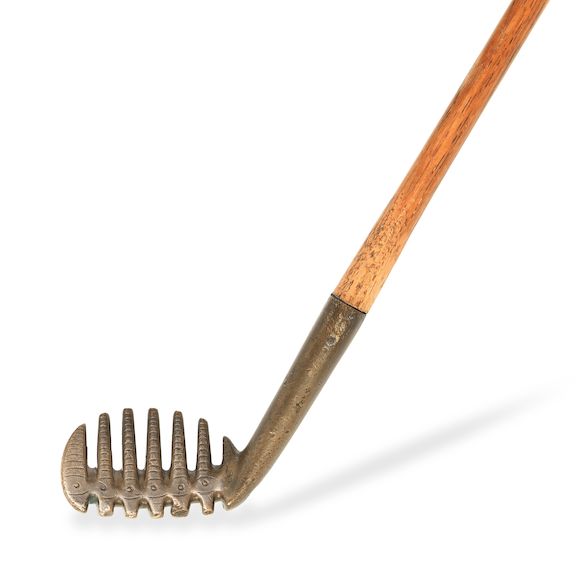 Bonhams : JAMES R. BROWN A PATENTED 'ROGER- BROWN' RAKE IRON, CIRCA 1905