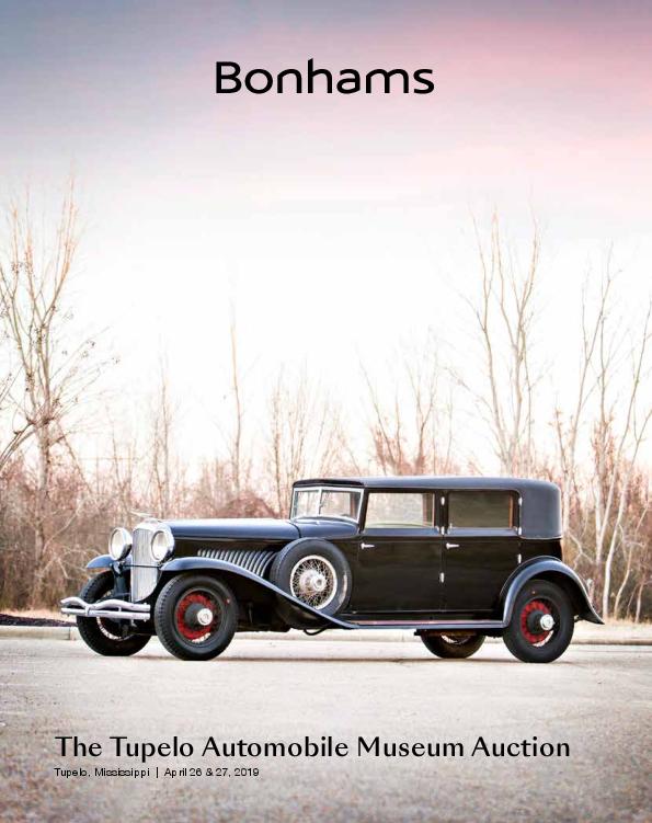 Bonhams The Tupelo Automobile Museum