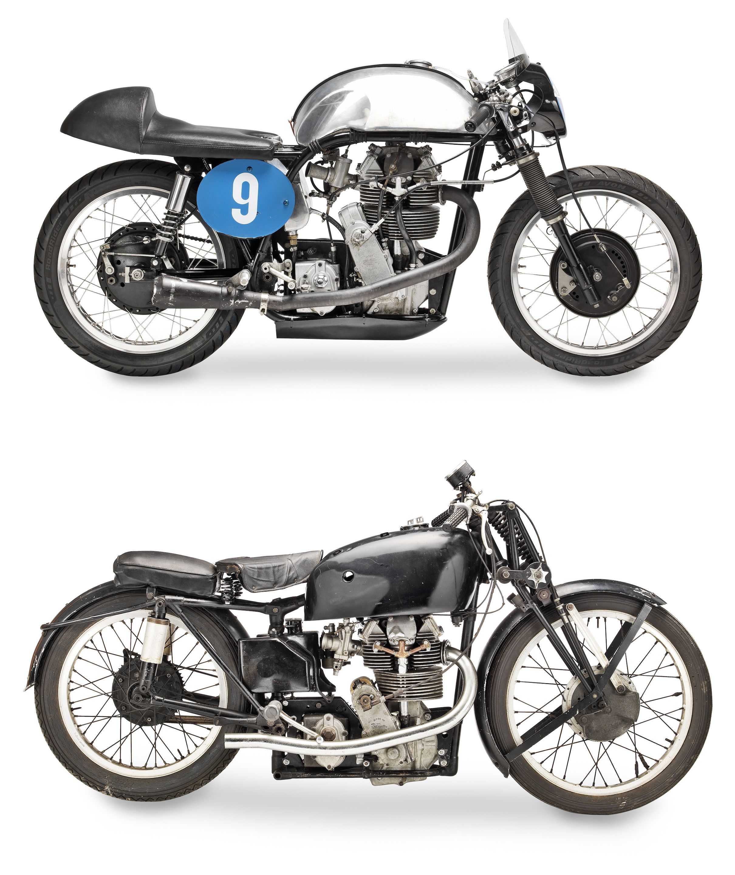 Bonhams Cars : To be sold as a pair ,c.1948 Velocette 350cc KTT MkVIII ...