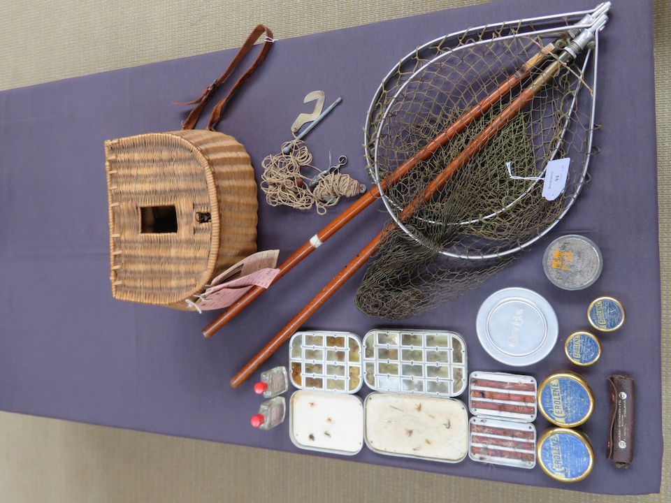 Bonhams A collection of Hardy Fishing tackle