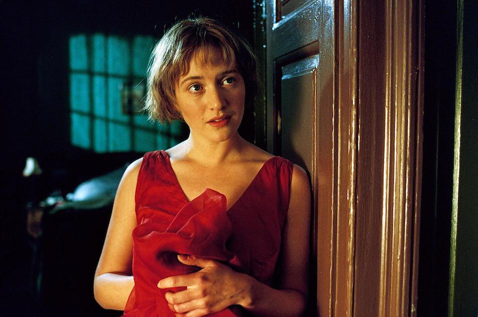 Bonhams : Kate Winslet: A red dress worn for her role as Iris Murdoch ...