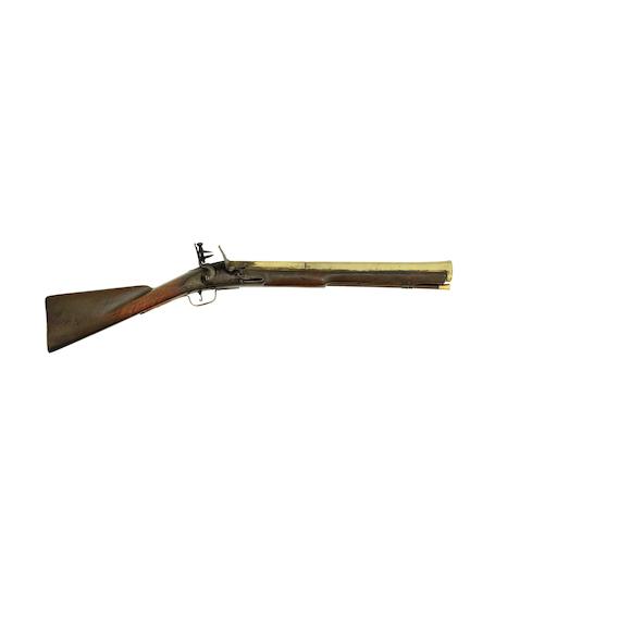 Bonhams : A Brass-Barrelled Flintlock Blunderbuss Of Service Type