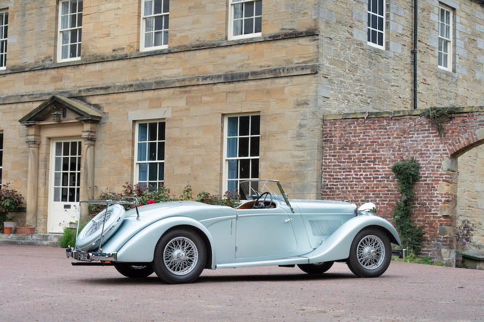 Bonhams : 1939 Lea-Francis 12.9hp Super Sports Roadster Chassis no. 129