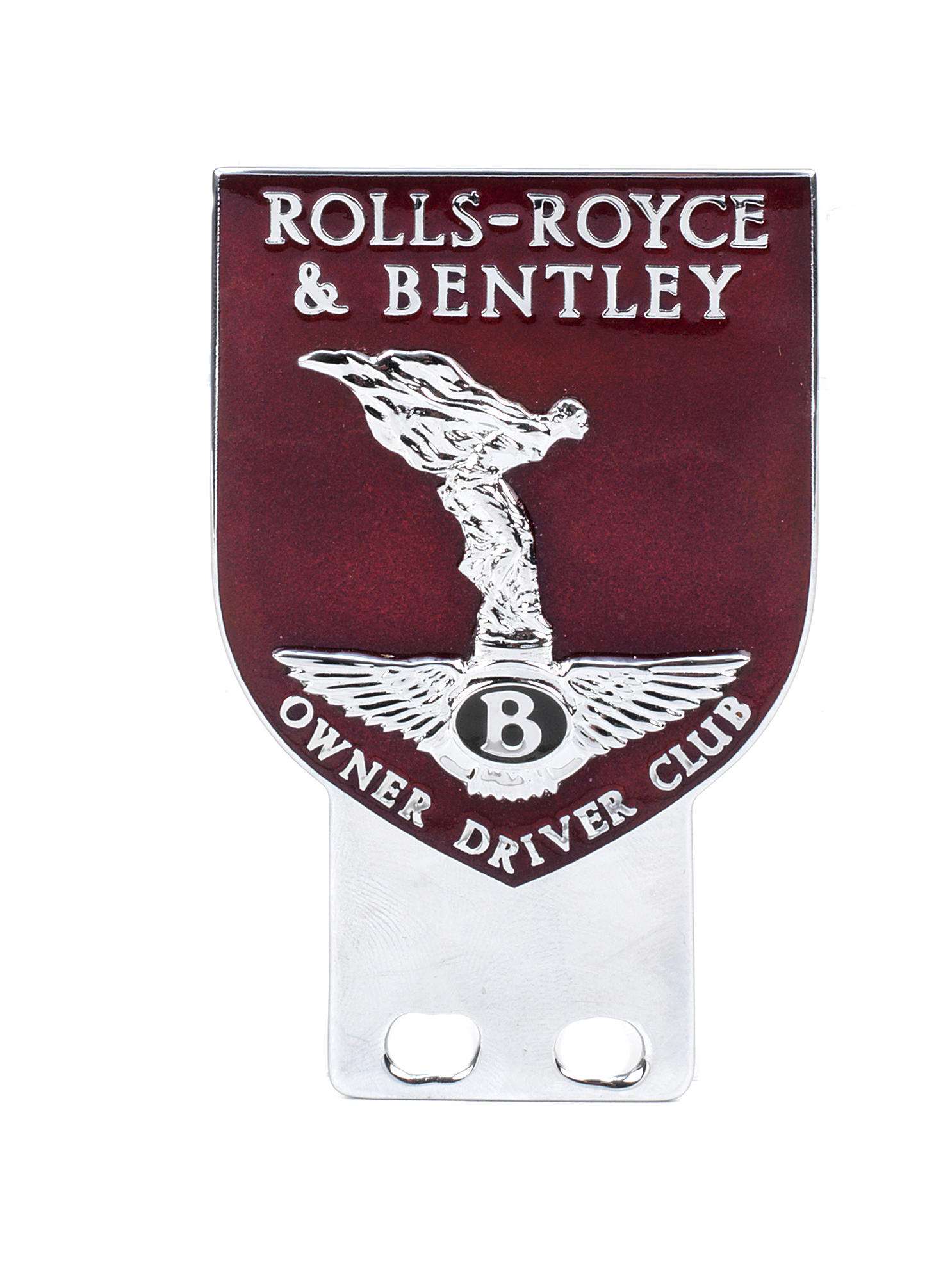 Bonhams : A 'Rolls-Royce & Bentley Owner Driver Club' enamelled car badge,  ((2))