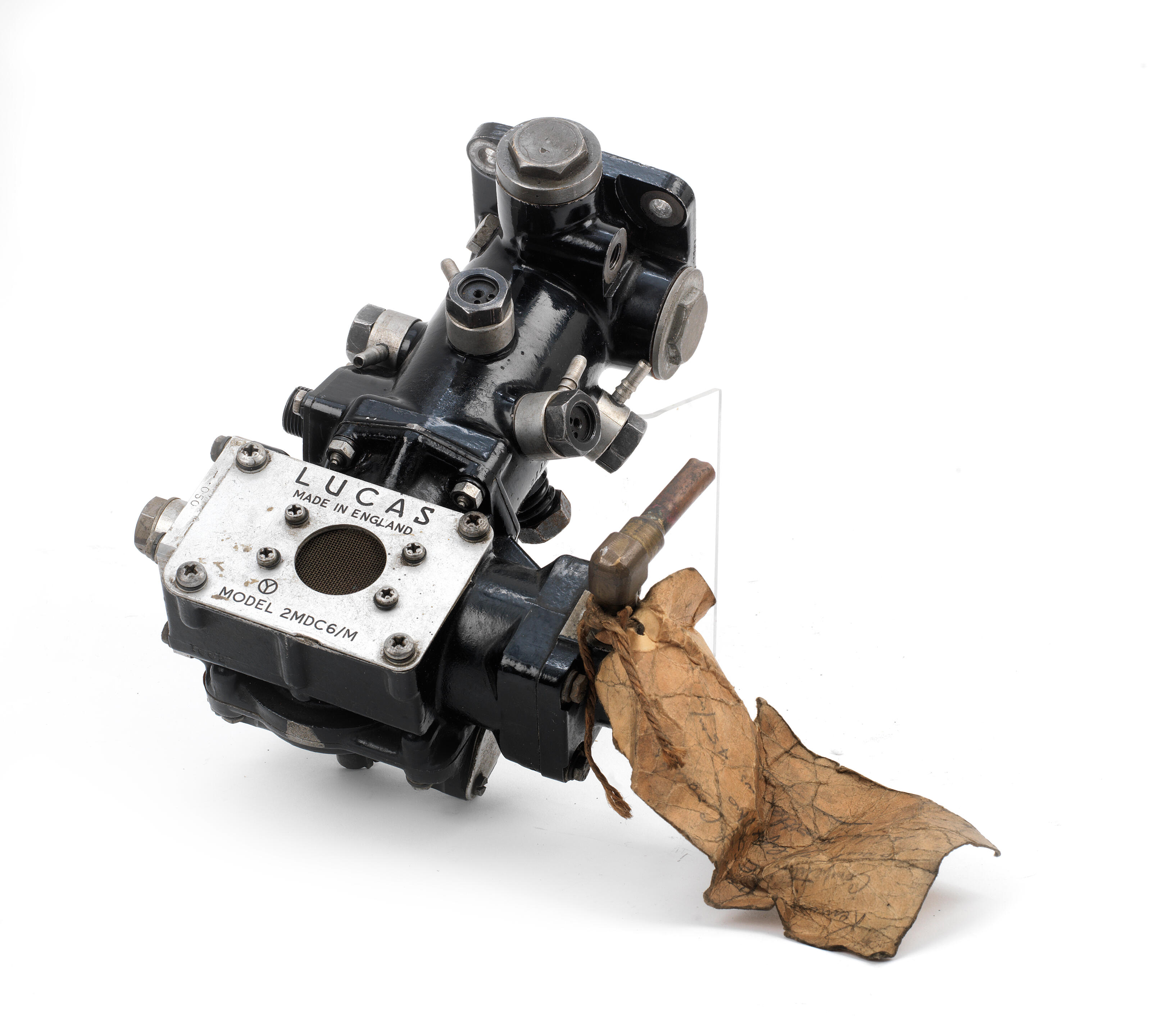 A JAGUAR LIGHTWEIGHT E TYPE LUCAS FUEL INJECTION METERING UNIT