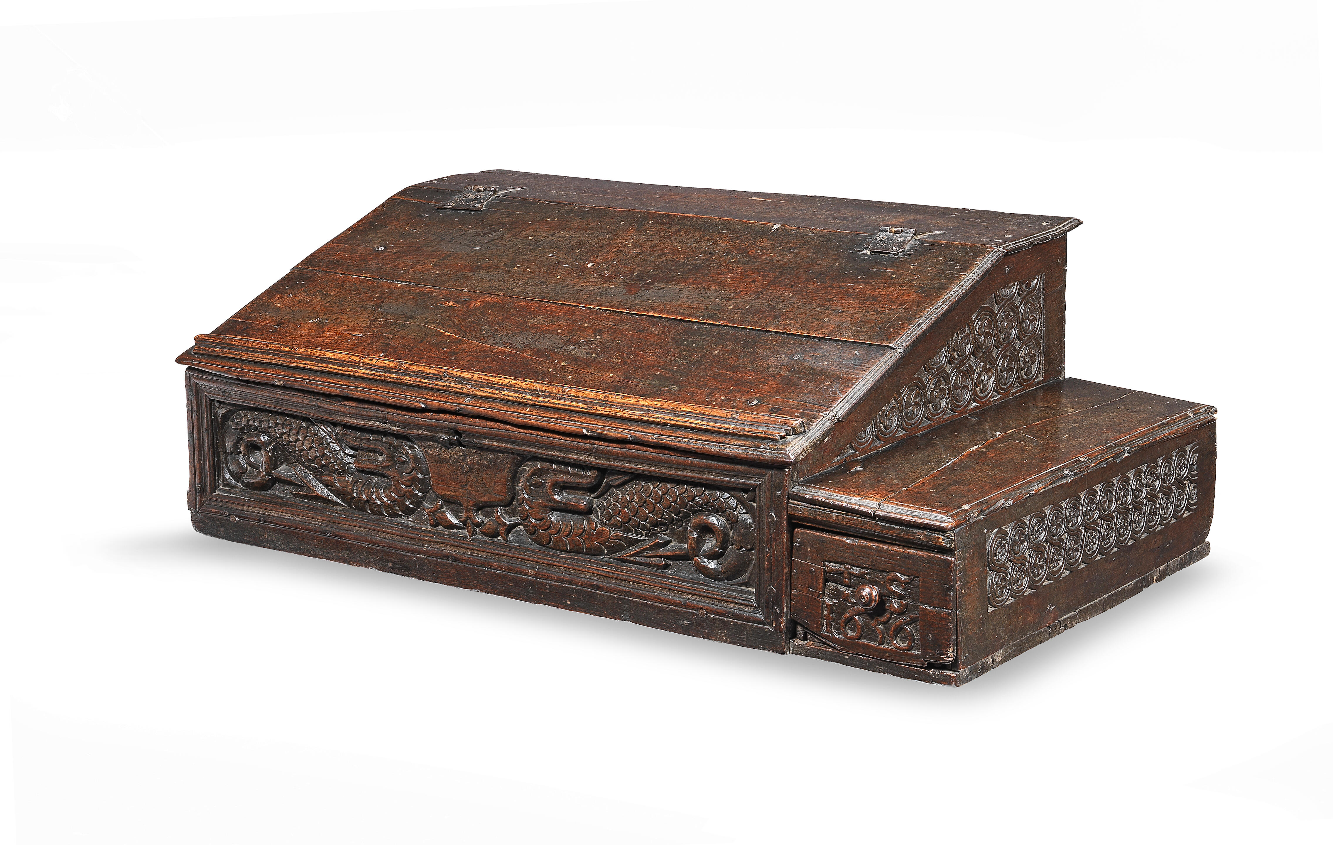 Bonhams A rare and exceptionally large commonwealth joined oak desk