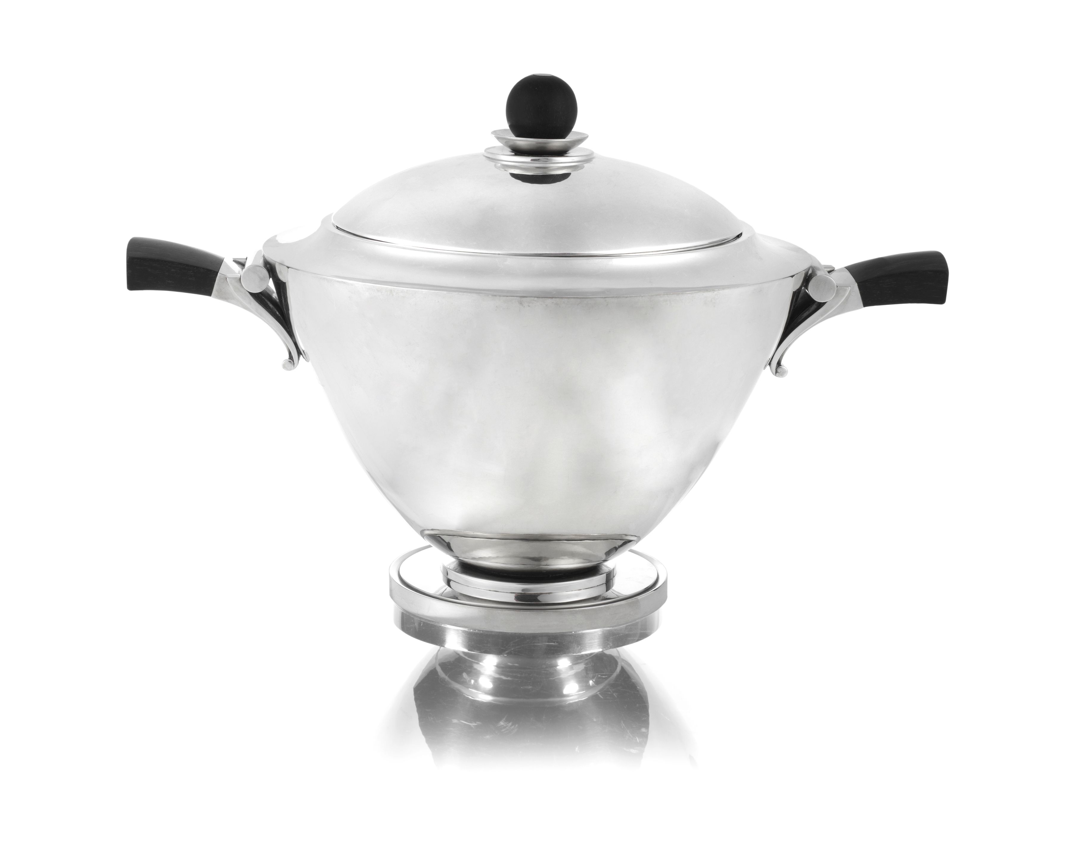 Bonhams JENSEN a Danish silver twohandled tureen and cover 19331944 period marks