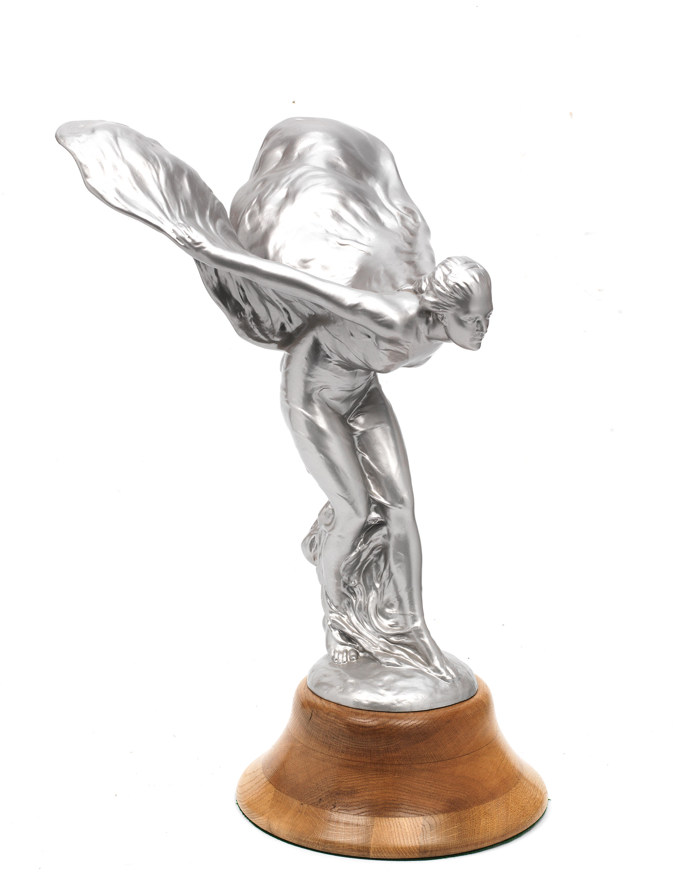 Bonhams Cars : A 'Spirit of Ecstasy' showroom display statue,