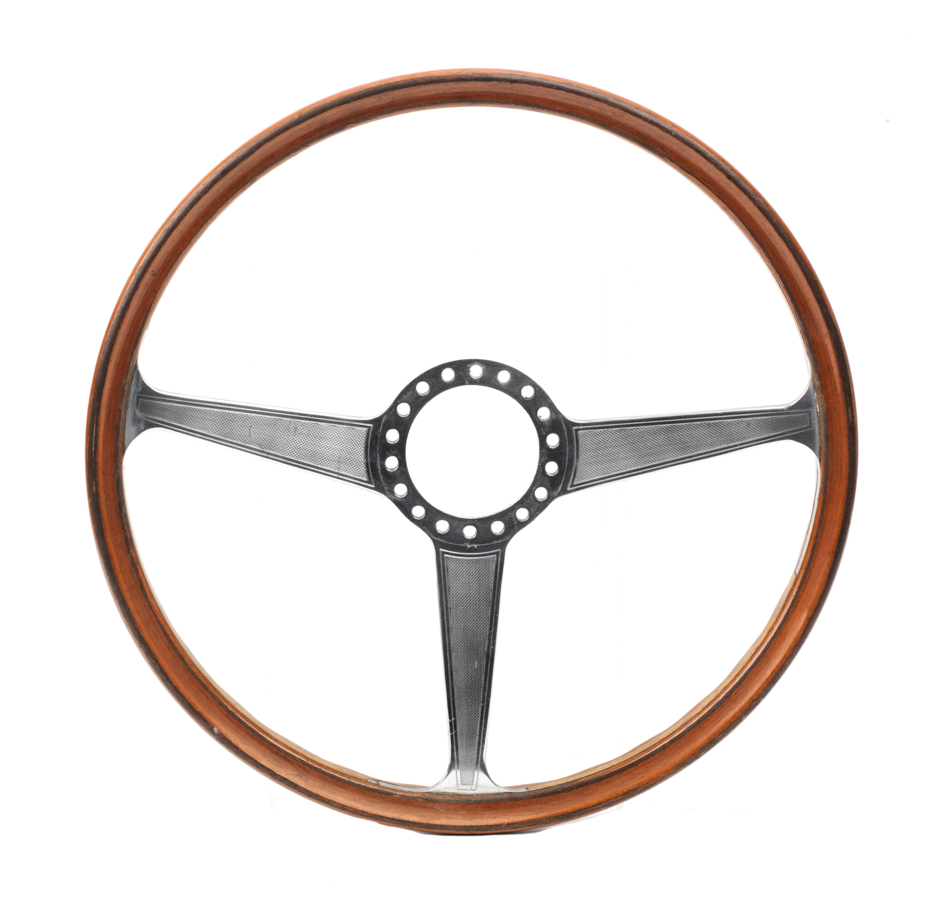 A Ferrari 275 steering wheel by Momo, Italian,