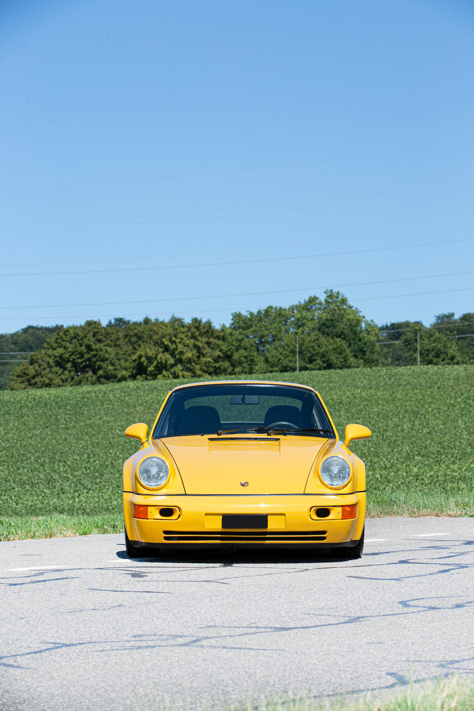 Bonhams 1993 Porsche 911 Type 964 Turbo S Leichtbau Coupe Chassis No Wp0zzz96zps