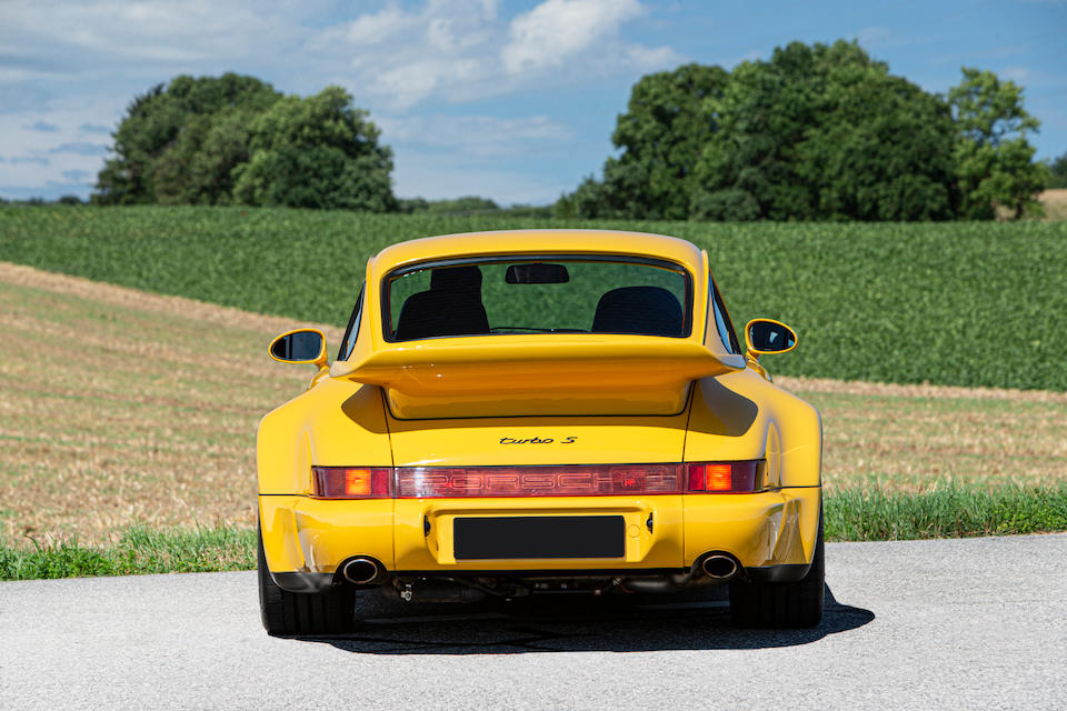 Bonhams 1993 Porsche 911 Type 964 Turbo S Leichtbau Coupe Chassis No Wp0zzz96zps