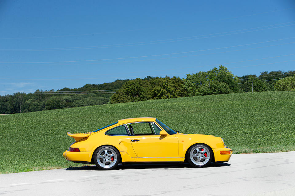 Bonhams 1993 Porsche 911 Type 964 Turbo S Leichtbau Coupe Chassis No Wp0zzz96zps