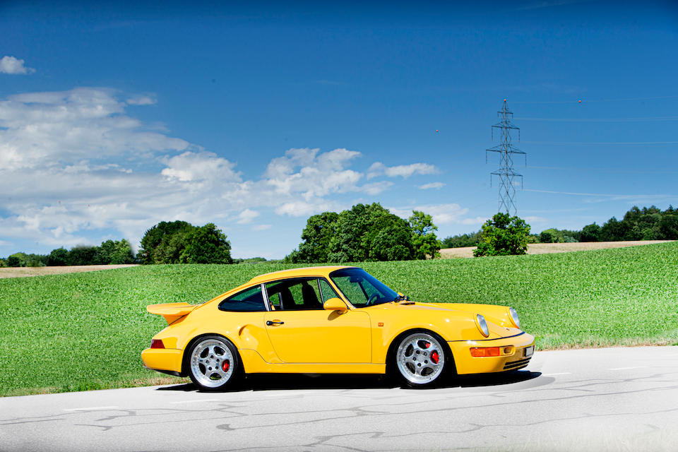 Bonhams 1993 Porsche 911 Type 964 Turbo S Leichtbau Coupe Chassis No Wp0zzz96zps