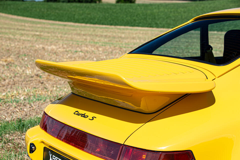 Bonhams 1993 Porsche 911 Type 964 Turbo S Leichtbau Coupe Chassis No Wp0zzz96zps