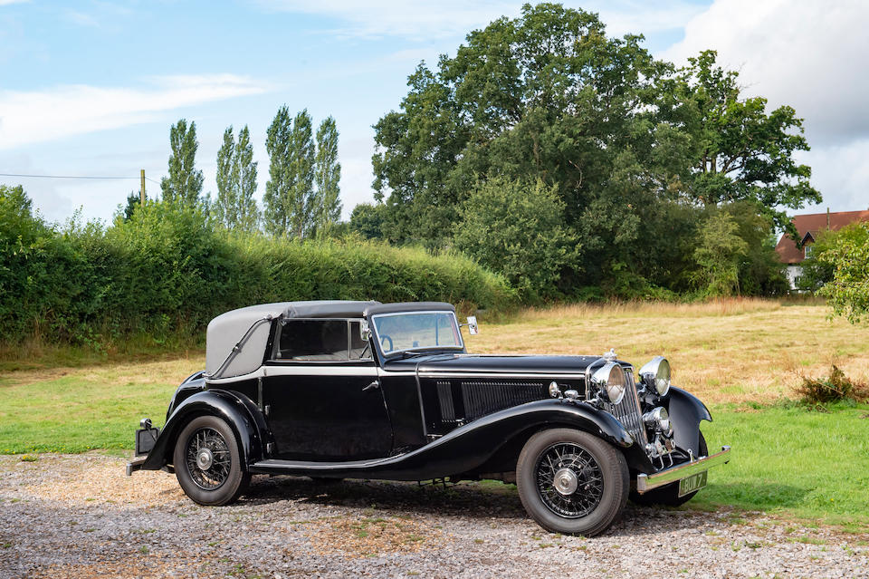 Bonhams : Property of a deceased's estate,1934 Siddeley Special Sedanca ...