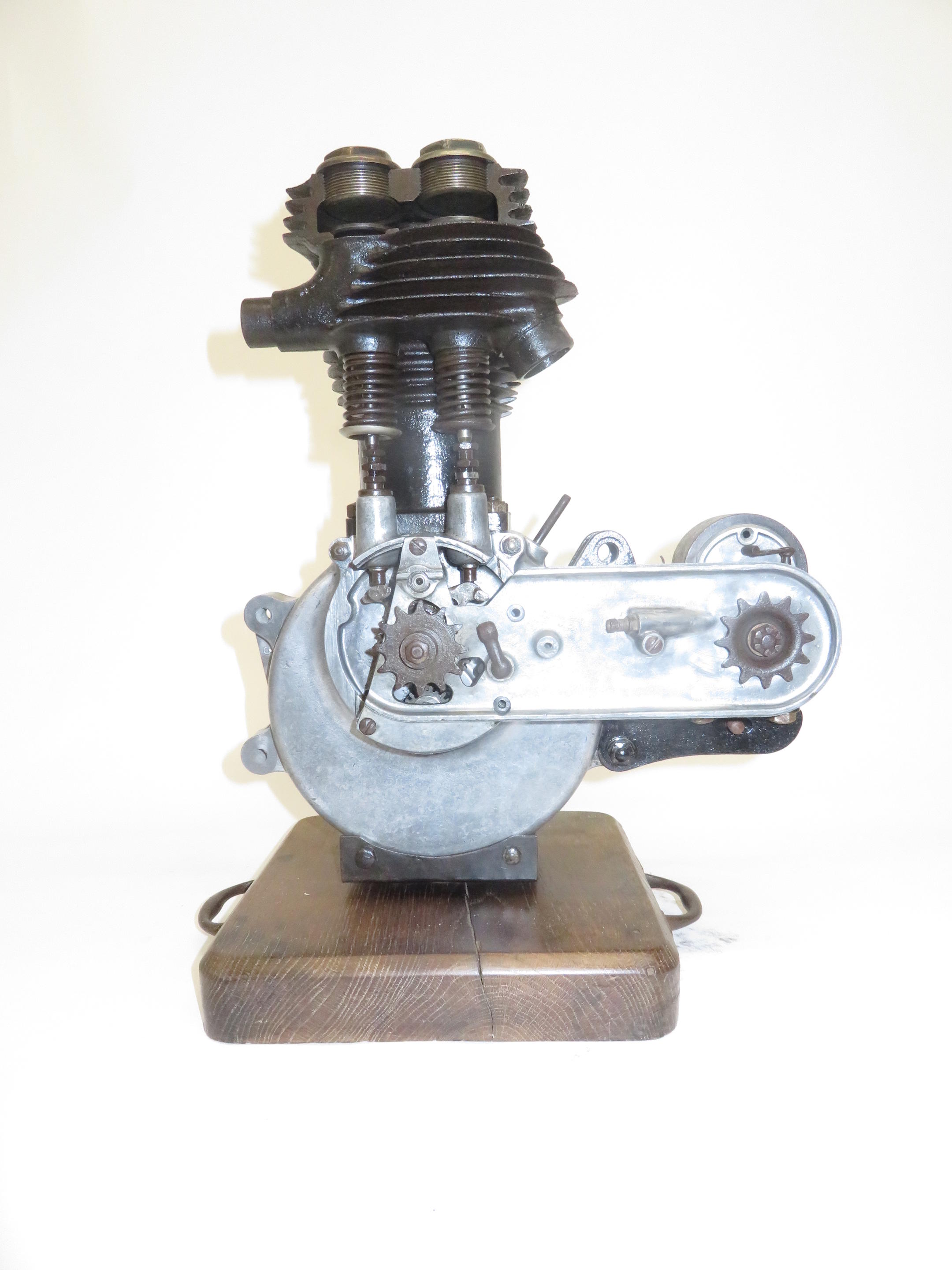 Bonhams Cars : A 1924 Triumph 346cc LS Cutaway engine