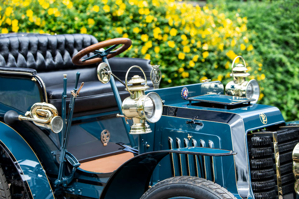 Bonhams Le Papillon Bleu Ex Chevalier Rene De Knyff And Leslie Bucknall Present Ownership For 25 Years 1901 Panhard Levassor 7hp Twin Cylinder Four Seater Rear Entrance Tonneau Chassis No 3010