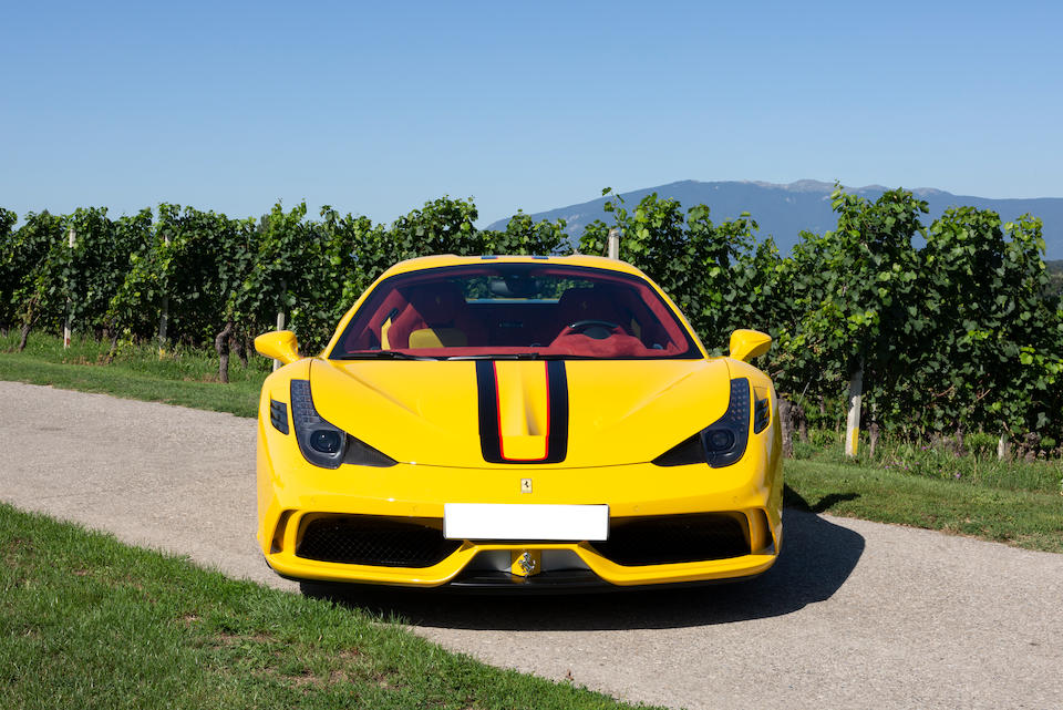 Bonhams 2015 Ferrari 458 Speciale Aperta Chassis No