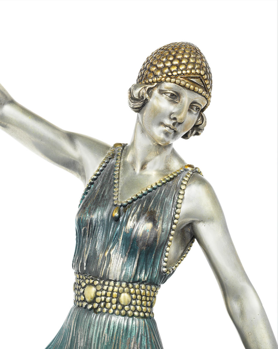 Bonhams Demetre Chiparus Romanian 1886 1947 Ballet Russe A Rare Art Deco Patinated Bronze Figure Circa 1925