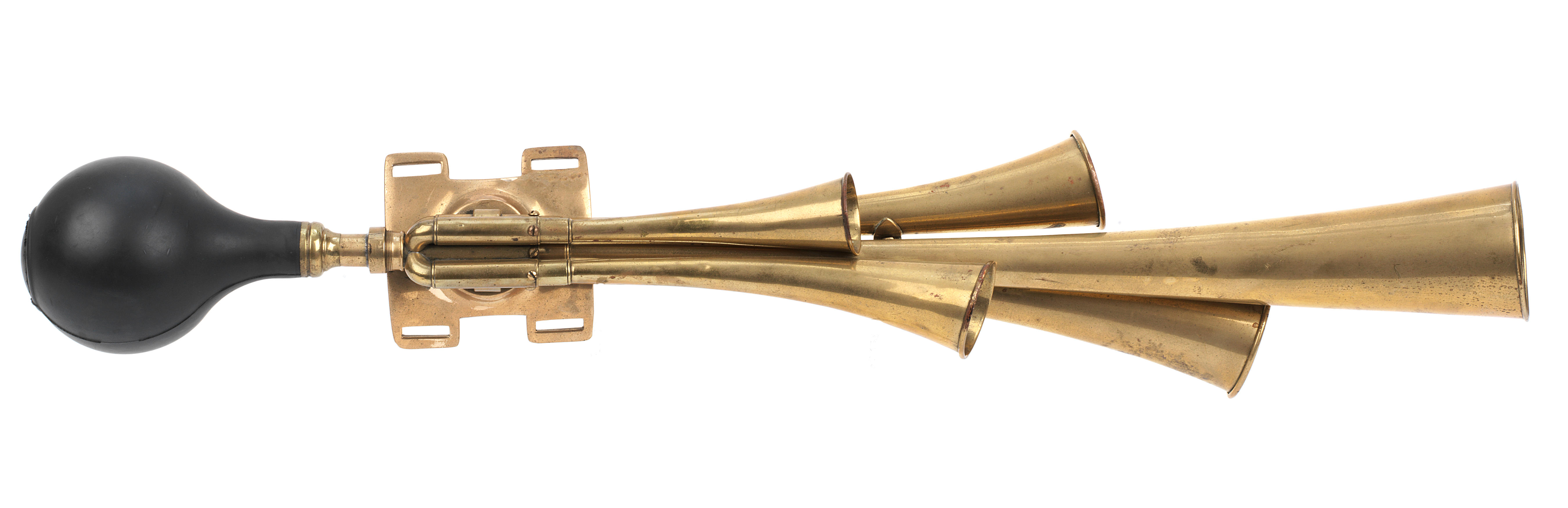 Bonhams Cars A four trumpet bulb horn,