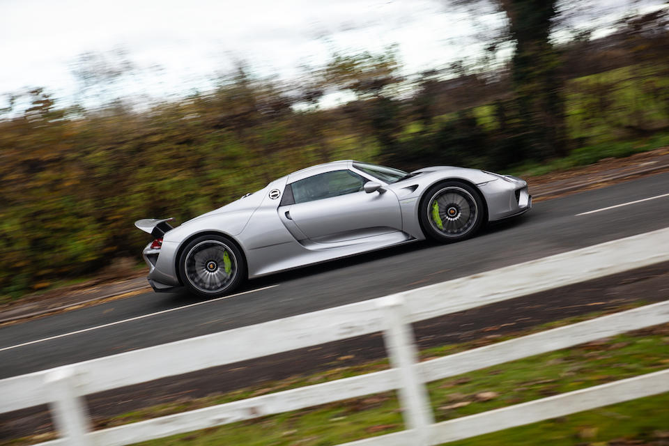 Bonhams : 2015 Porsche 918 Spyder Chassis no. WP0ZZZ91ZFS800118