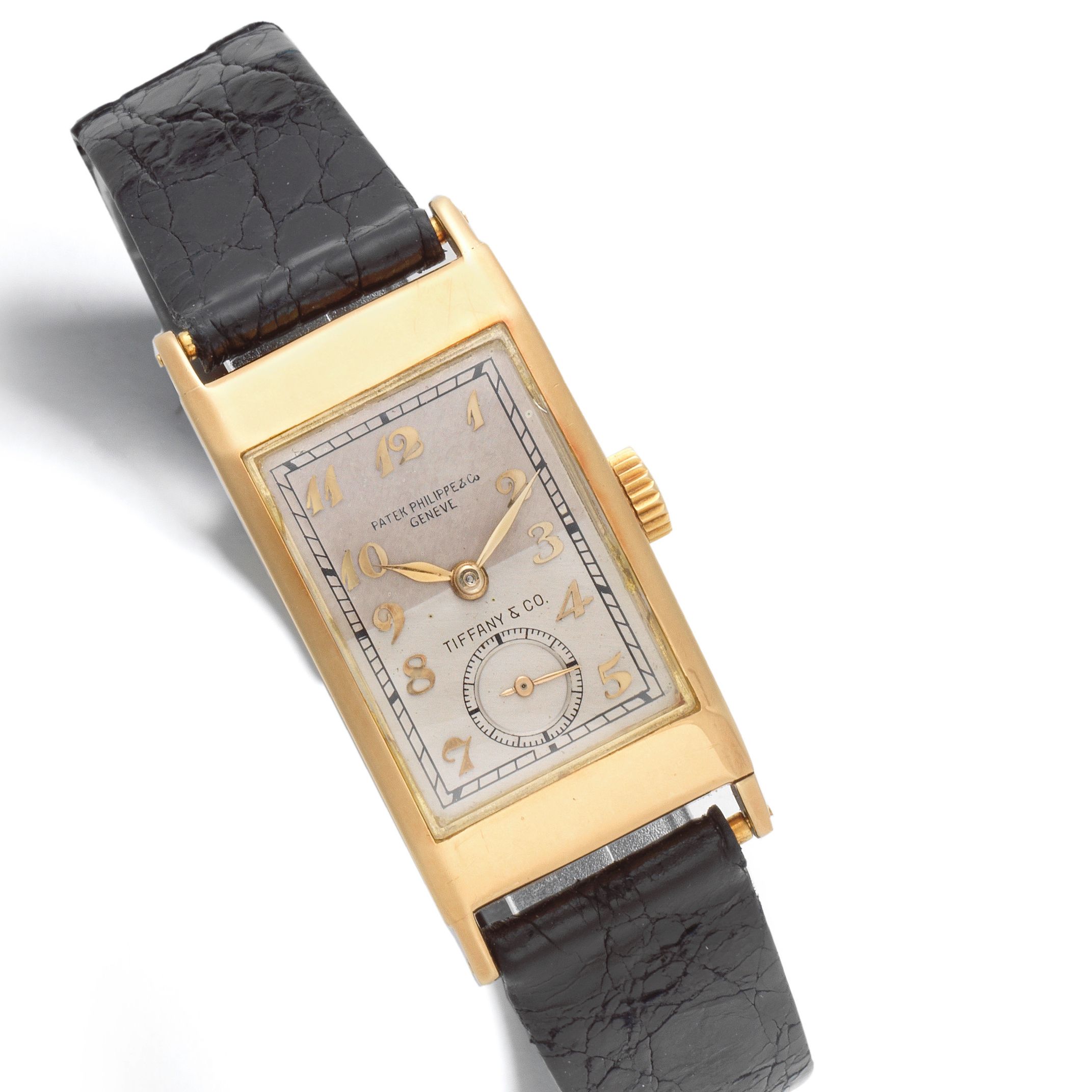 Bonhams : Patek, Philippe & Co, Geneve. A rare double signed 18K gold ...