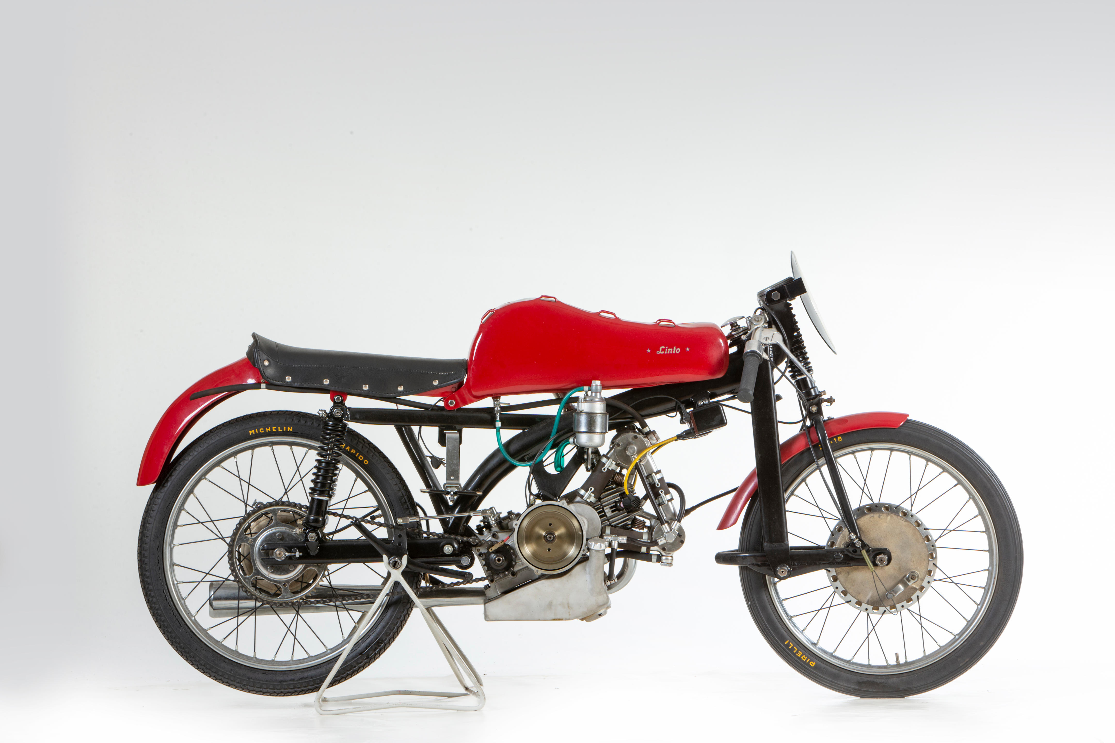 c.1950 Linto 75cc Bialbero Racing Motorcycle