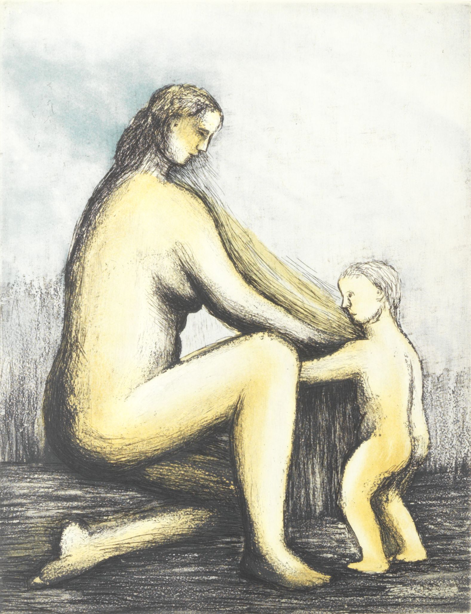Plate XXVIII, from 'Mother and Child'