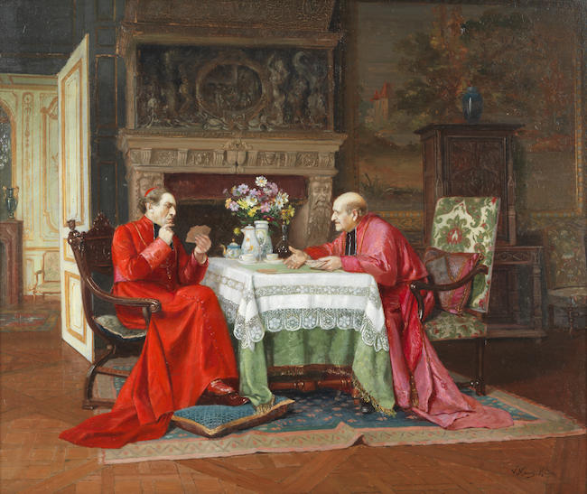 Victor Marais-Milton(French, 1872-1948)Quinte et Quatorze