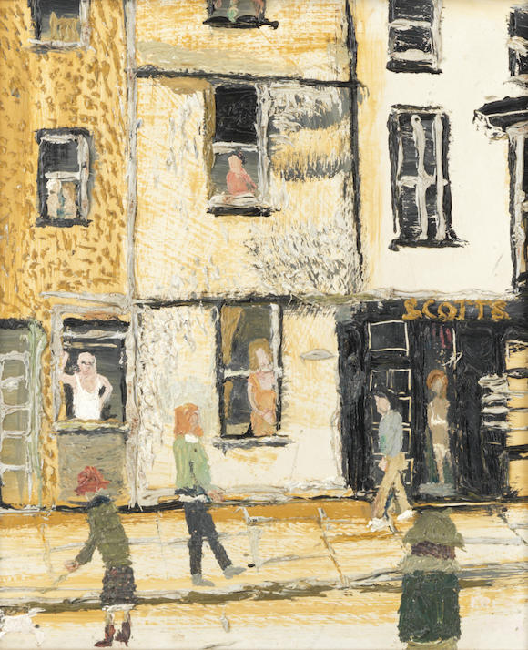 Bonhams Fred Yates British 1922 2008 The Street