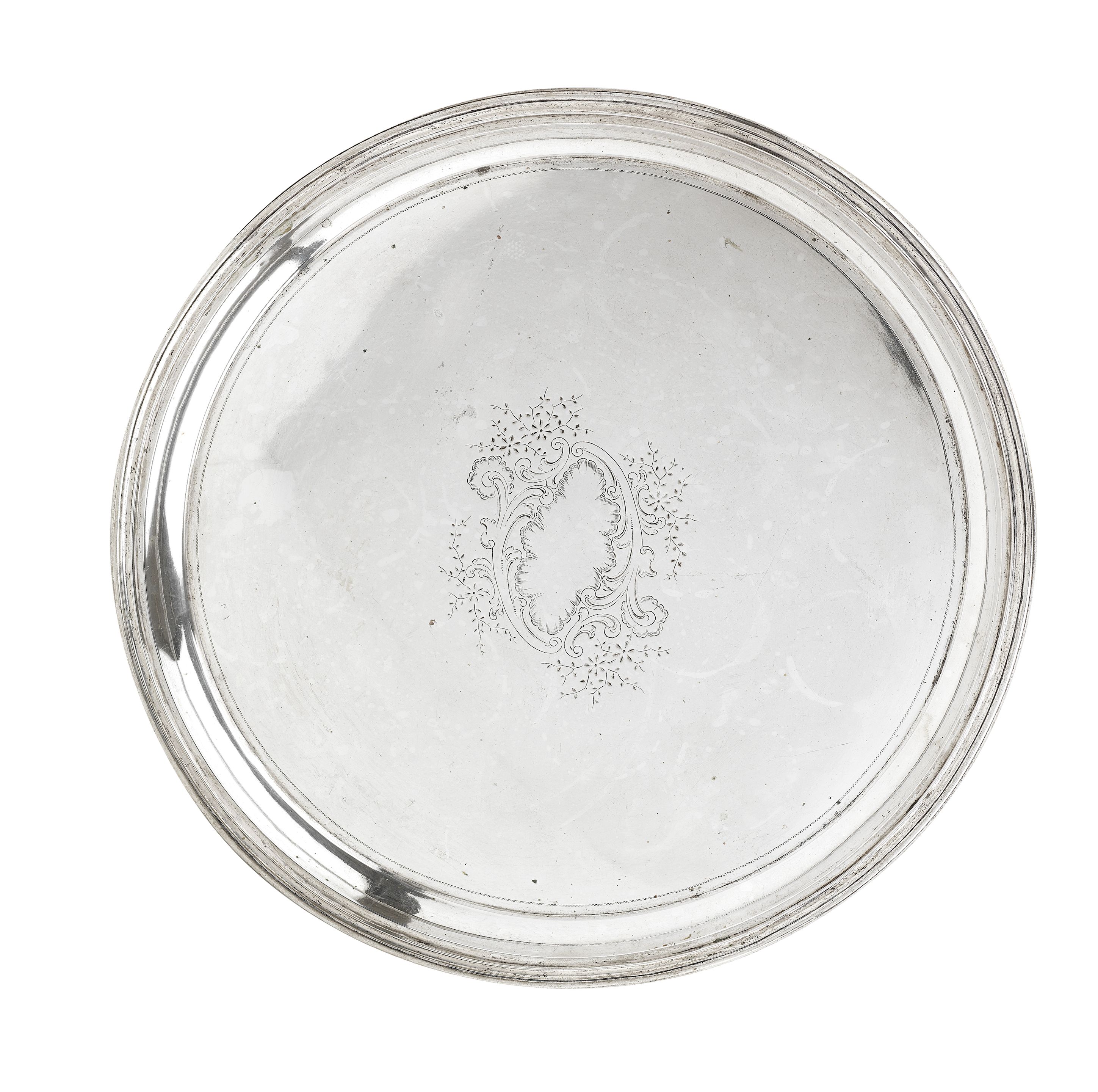 Bonhams A German silver tray 800 standard, with makers mark of VA