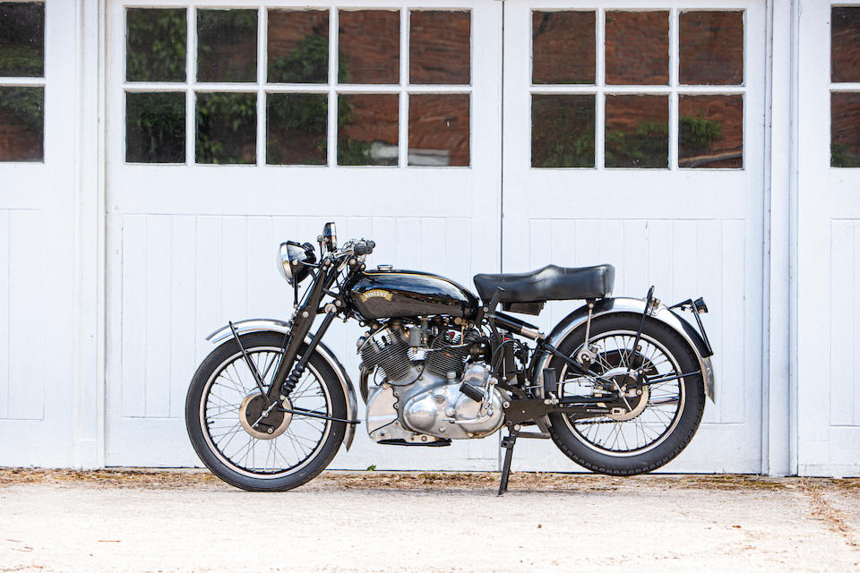 Bonhams Property Of A Deceased S Estate 1951 Vincent 998cc Series C Rapide Frame No Rc10090 Rear Frame No Rc10090 Engine No F10ab 1 8190 Crankcase Mating No S Xx80 Xx80