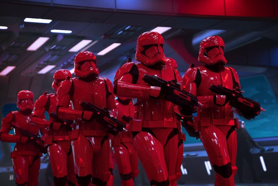 Bonhams : Star Wars - The Rise Of Skywalker: A production used Sith Trooper Helmet, Lucasfilm, 2019,
