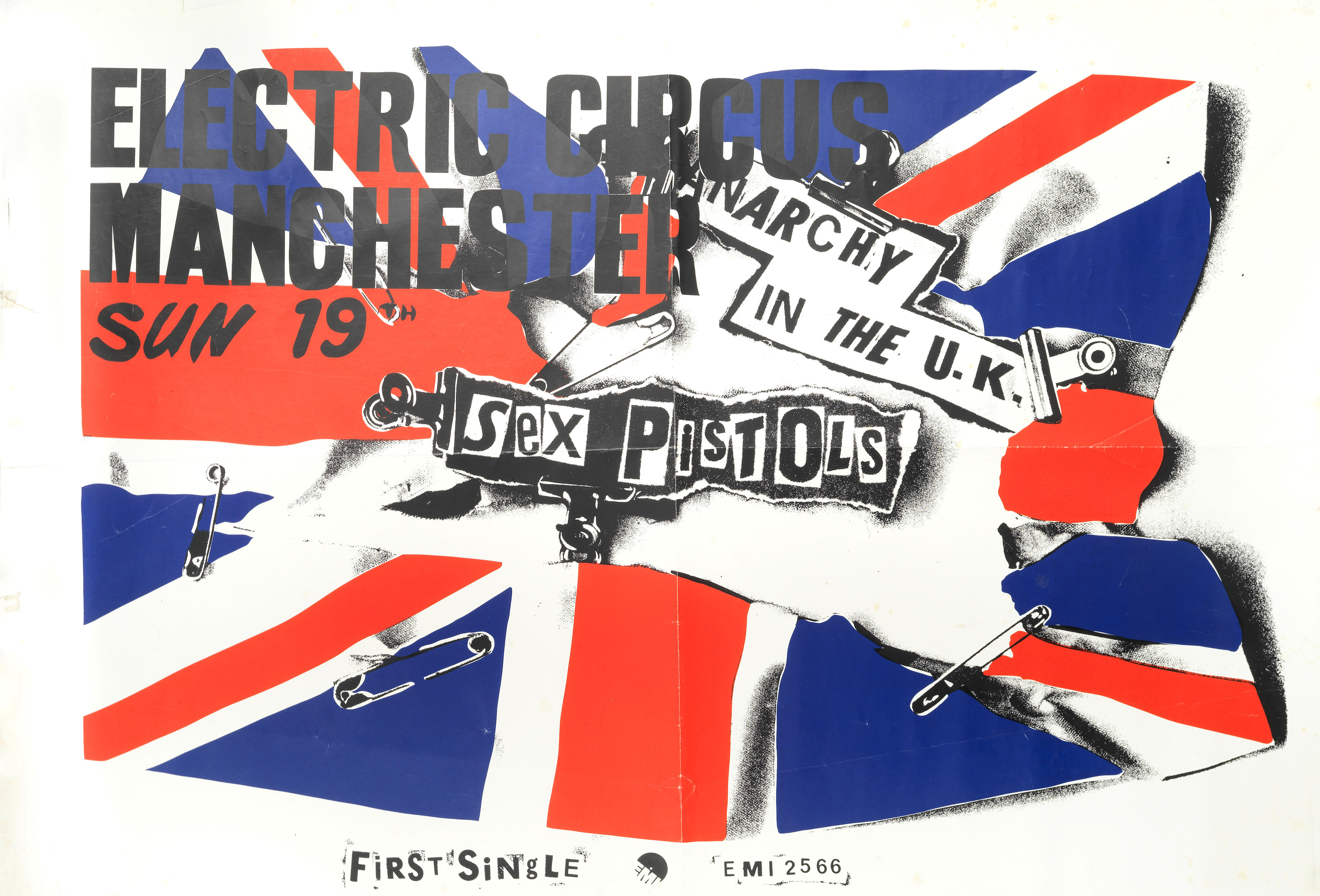 Bonhams Sex Pistols A Poster For The Sex Pistols At The Electric