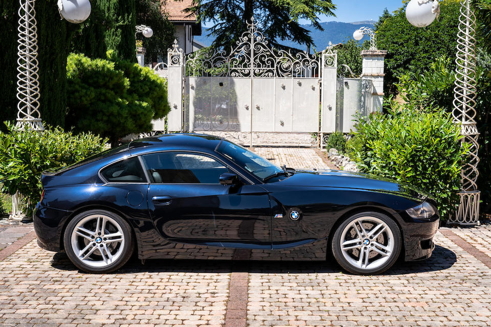 Bonhams 07 Bmw Z4 M Coupe Chassis No Wbsdulk