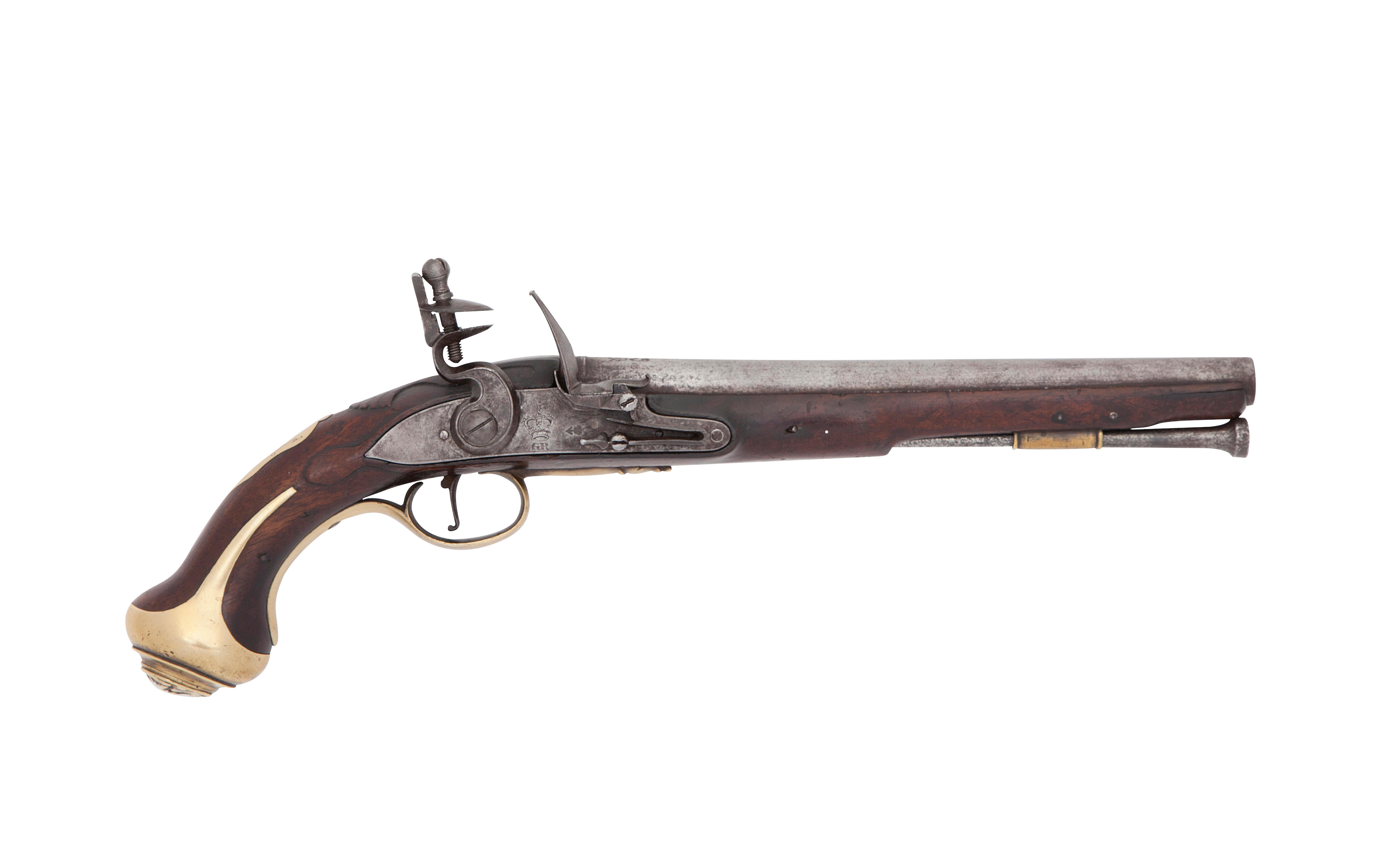 A Rare 22-Bore Flintlock Pistol For The 1st Regiment Of Horse, Later ...