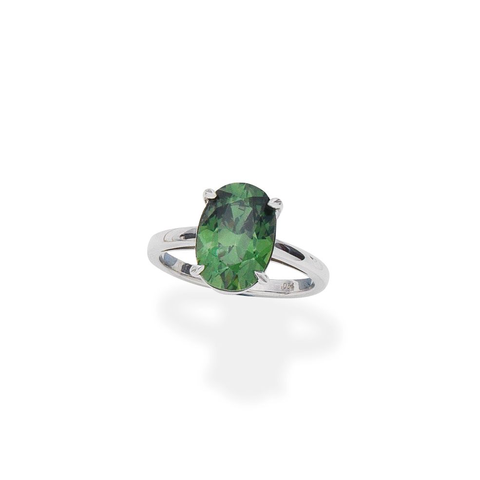 Bonhams Demantoid Garnet Ring
