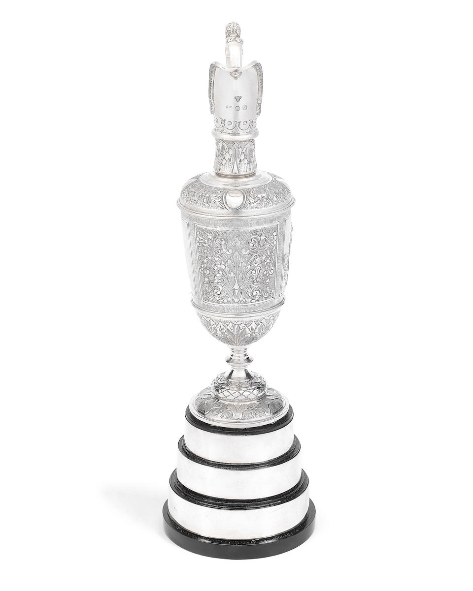 Bonhams Open Championship Golf Trophy A Silver Replica Of The Open Championship Ewer Garrard Co Ltd London 1985