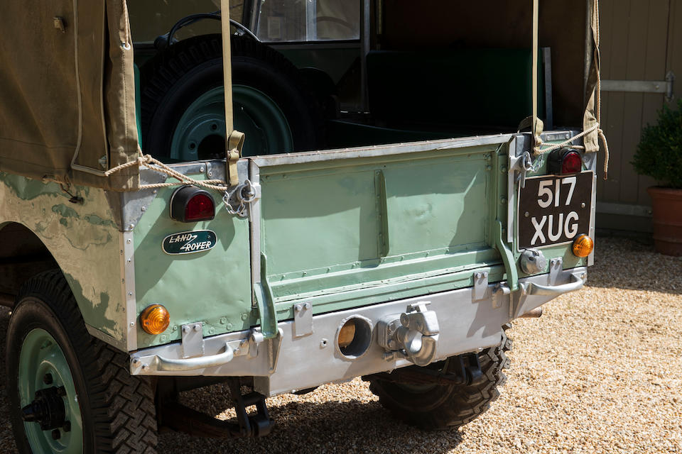 Bonhams : 1948 Land Rover Series I 80 Inch Chassis no. R861831